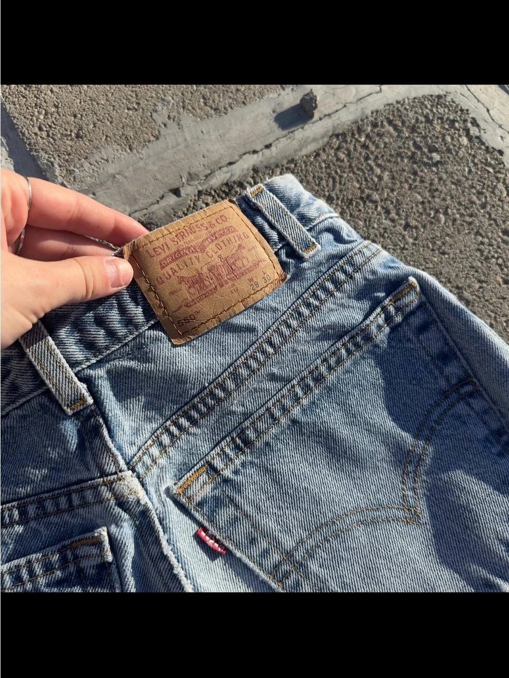Vintage Levis 550